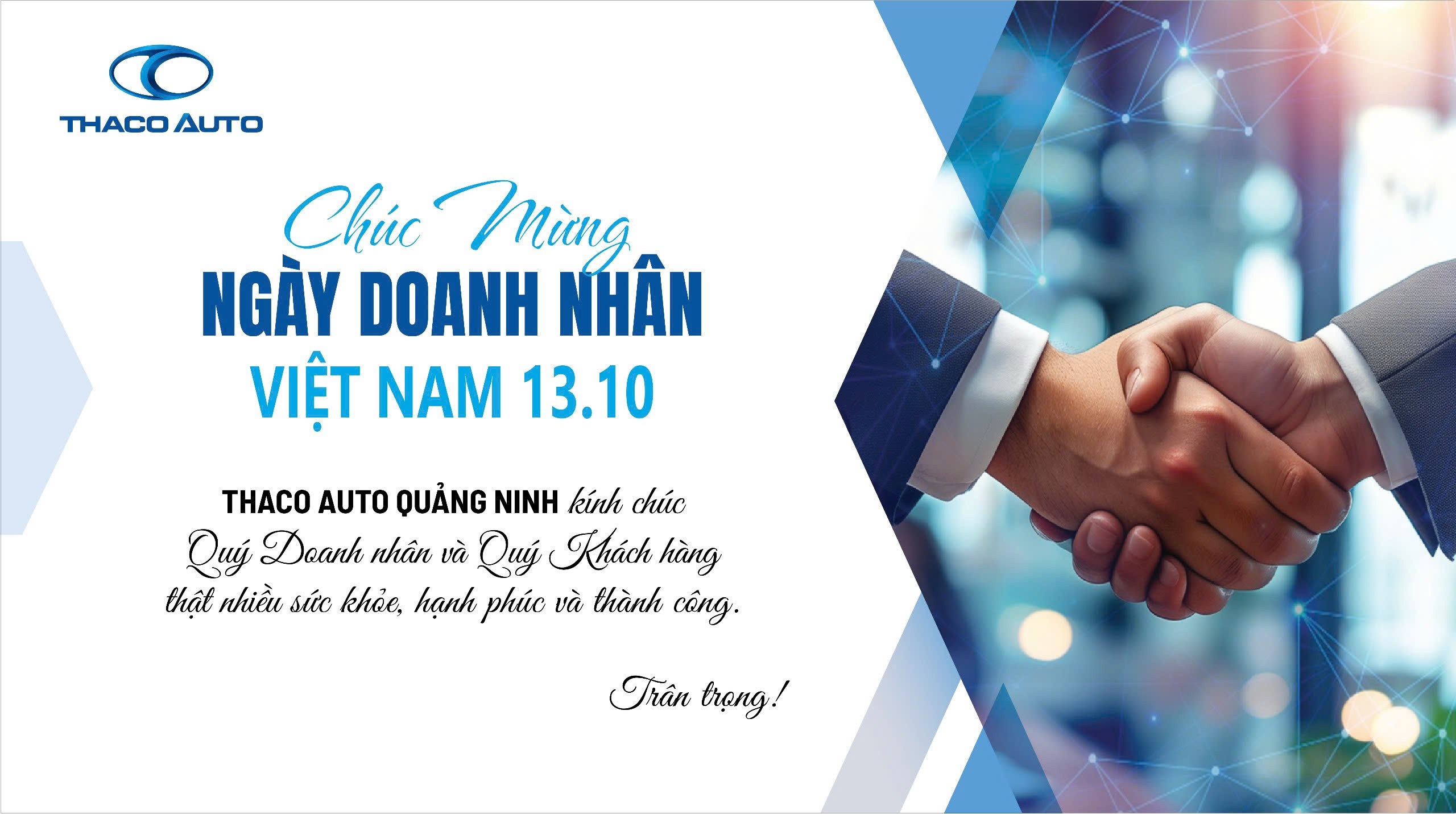 CHÚC MỪNG NGÀY DOANH NHÂN VIỆT NAM 13/10.